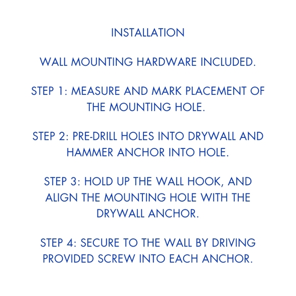 Uni Wall Hook in Speckled SIN - Picture 5 of 6